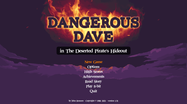 Dangerous Dave in the Deserted Pirate's Hideout (2015, 2021)