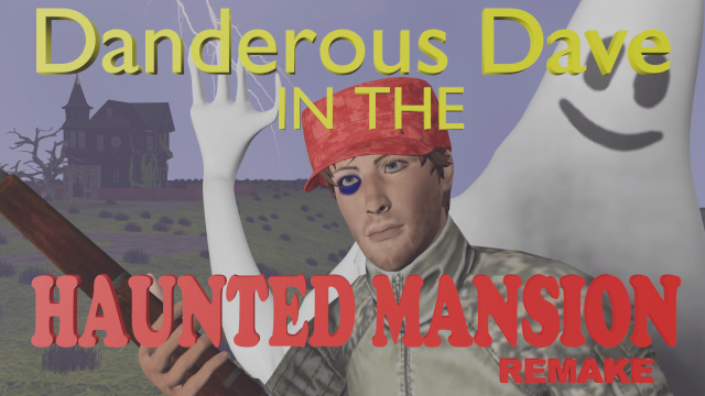 Dangerous Dave in the Haunted Mansion Remake